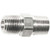 1/8" Hex Nipple, Stainless Steel Hose Adapters 1/8"