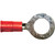 22-18 AWG, 5/16" Stud Size, Ring Terminal, Vinyl Insulated 22-18