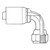 5/8" JIC 37 deg Female Swivel 90 deg Long Drop Tube Elbow, WeatherGRIP 'Z' Series Hose Fittings 5/8"