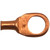 8 AWG, 1/2" Stud Size, Heavy Duty - Bare Copper Cable Lug 8