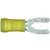 12-10 AWG, #8 Stud Size, Long Spring Fork Terminal, Nylon Insulation 12-10