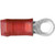 22-16 AWG, #4 Stud Size, Ring Terminal, Nylon Insulation 22-16