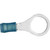 16-14 AWG, 3/8" Stud Size, Ring Terminal, Nylon Insulation 16-14