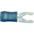 16-14 AWG, #6 Stud Size, Short Spring Fork Terminal, Nylon Insulation 16-14