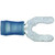 16-14 AWG, #10 Stud Size, Short Spring Fork Terminal, Nylon Insulation 16-14