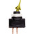 20 AMP, 12 VDC Amber, Duckbill Toggle Switch 20