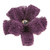 1-1/2" Purple, Medium Cross Buff Abrasive Wheels 1-1/2"