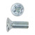 M3-.50 x 12 mm Phillips Flat Head Machine Screw, Zinc Plated M3-.50