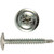 #8 x 1-1/4" K-Lath Screw, Zinc Plated #8