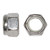 1/4"-28 Nylon Insert Lock Nut, 18-8 Stainless Steel 1/4"-28
