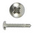 #14 x 2-1/2" Phillips Pan Head Drill Point Screw, T-410 Stainless Steel #14
