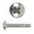 #8 x 2" Phillips Pan Head Drill Point Screw, T-410 Stainless Steel #8