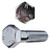 M7-1.00 x 25 mm Cap Screw, Zinc Plated Finish M7-1.00