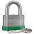 NEW - Steel Lockout Padlock, Green NEW