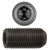 5/16"-24 x 1/4" Socket Head Set Screw, Knurled Point 5/16"-24
