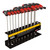 Hex Key Set, SAE Ball End T-Handle, 6", with Stand, 10-Piece Hex