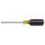 #3 Square Recess Screwdriver, 4" Round Shank #3