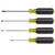 Screwdriver Set, Mini Slotted and Phillips, 4-Piece Screwdriver