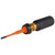 Flip-Blade Insulated Screwdriver, 2-in1, Ph Bit #1, Sl Bit 3/16" Flip-Blade