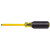 Coated 1/4" Cabinet Screwdriver, 4" Shank Coated