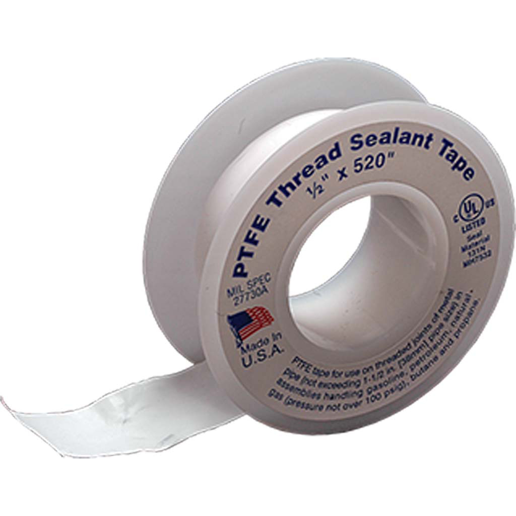 TEFLON TAPE, 1/2 X 520