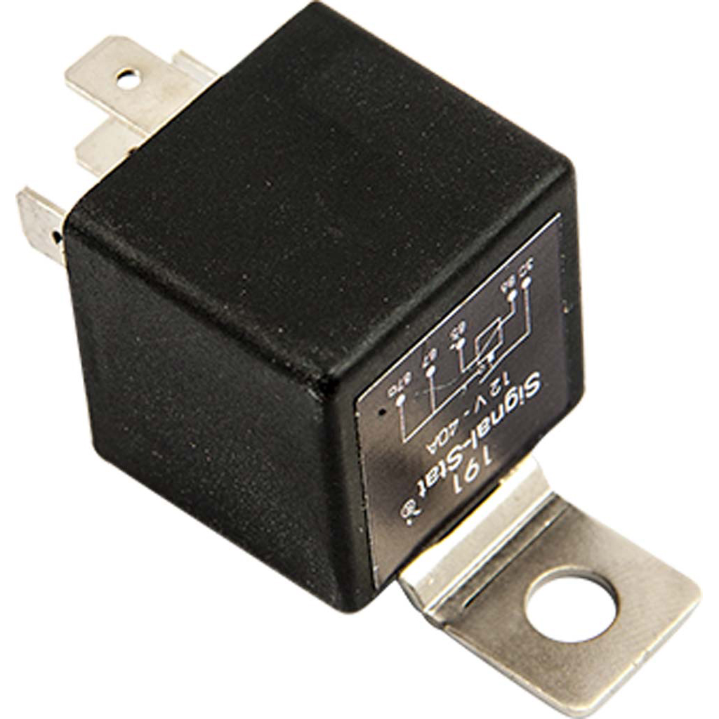 對聯40 12 VDC, Mini Relay - 40 AMP, 5 Terminal - Hi-Line Inc.