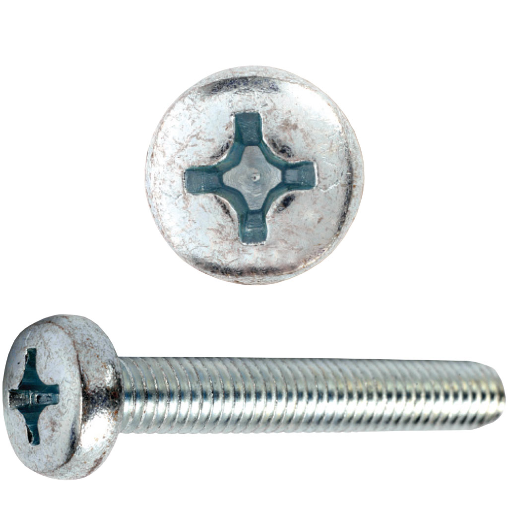 M5 - .80 x 50 mm Phillips Pan Head Head Machine Screw - Hi-Line Inc.