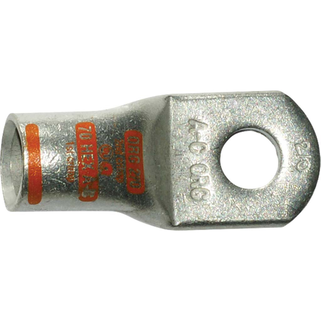 2/0 AWG, Orange, 5/16