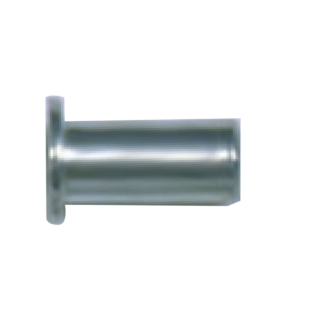 1/4 in-20 x .625 Rivet Nut - Steel, Zinc Plated - Hi-Line Inc.