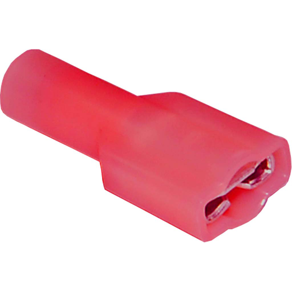 22-18 AWG Receptacle, Nylon Insulated KWIK-ON Connectors -1/4