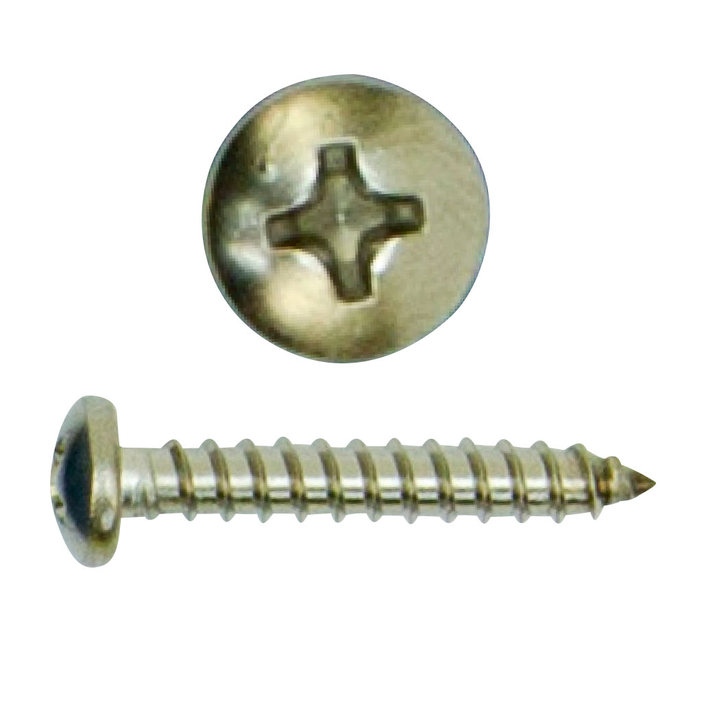 Viti Per Lamiera Testa Tonda Acciaio Inox 316 – #12 X 2 Pollici – Confezione Da 500 - Foto 2
