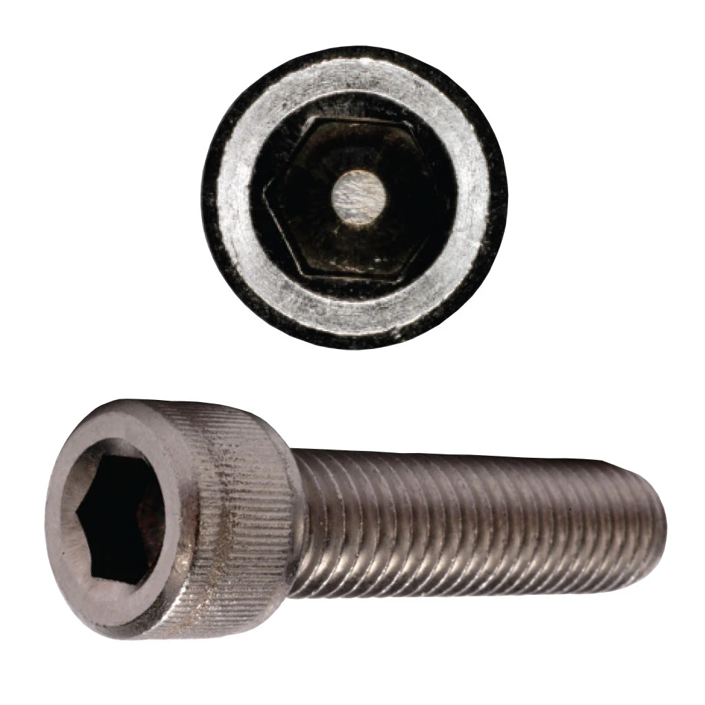 25 Viti Testa Cilindrica UNC #4-40, Acciaio Inox 18-8, Brugola, Albany County Fasteners