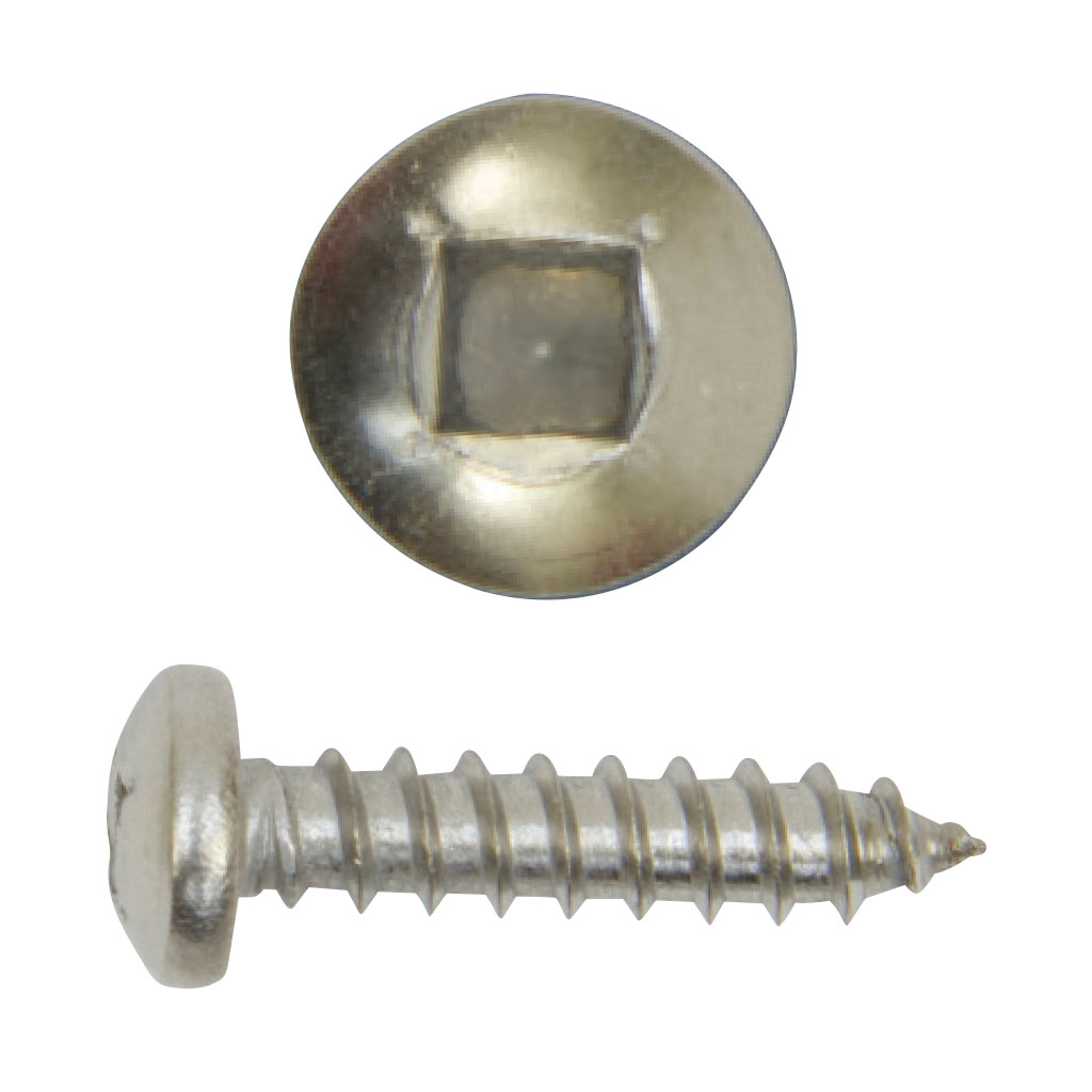 Square screw clearance