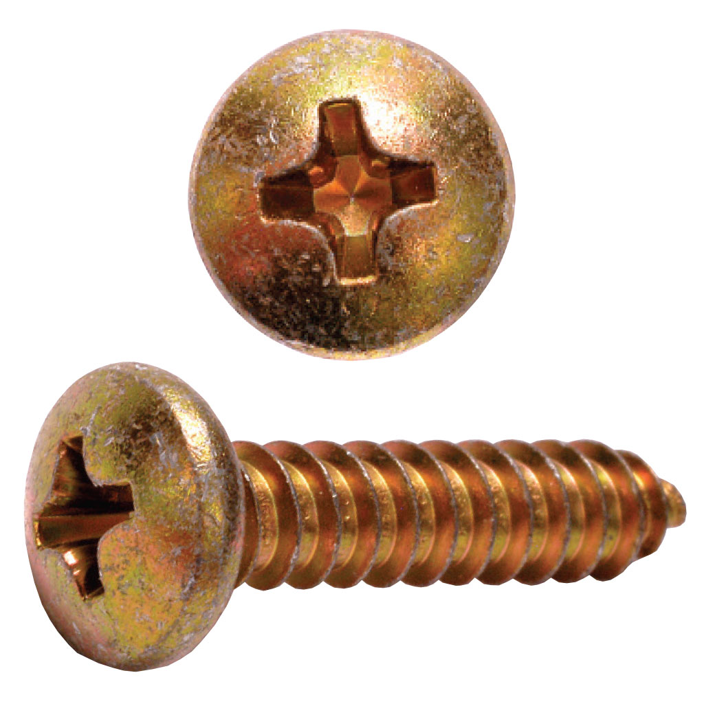 Type 25 Zinc Plated Finish #8-18 Thread Size Pan Head Phillips Drive 1-3//4 Length Steel Thread Cutting Screw Pack of 3000