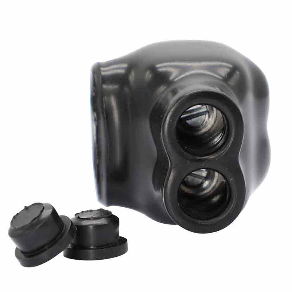 Connettori Polaris IT-4B Grigi Per Derivatore Isolato - 2 Ingressi, 4-14 AWG