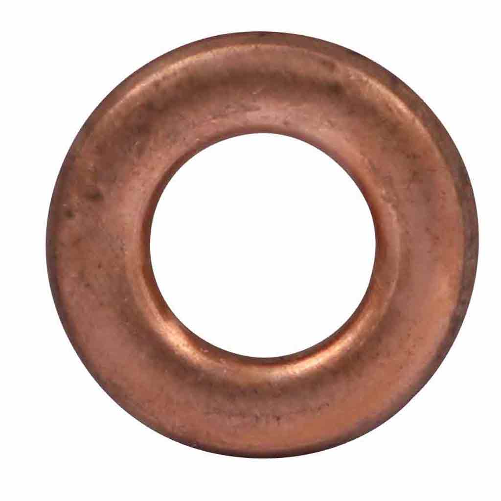 20pcs M6 ID 8/9/10/11/12/14/15/16/18mm OD copper gasket flat washers ring  spacers wear resistant temperature - AliExpress