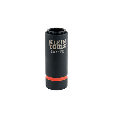 2-in-1 Impact Socket, 12-Point, 7/8 and 11/16