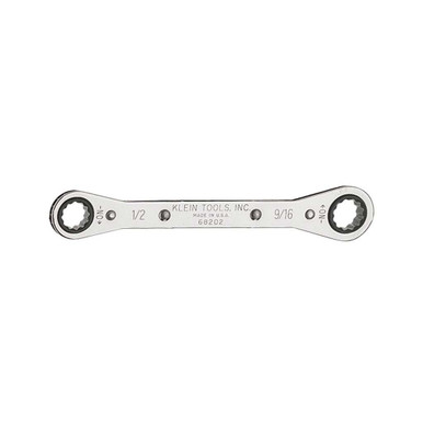 Stahlwille 25aN Ratchet Ring Wrench – 1/2” X 9/16”, 174mm Length, Bi-Hex, 22 Teeth, Chrome Plated, Made In Germany