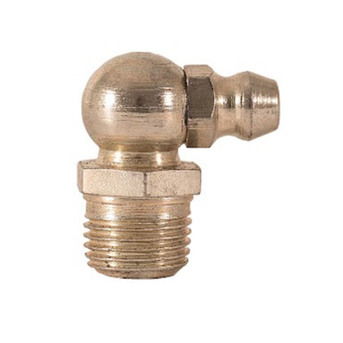 1/4" PTF, 90 deg Zerk Grease Fittings - Hi-Line Inc.