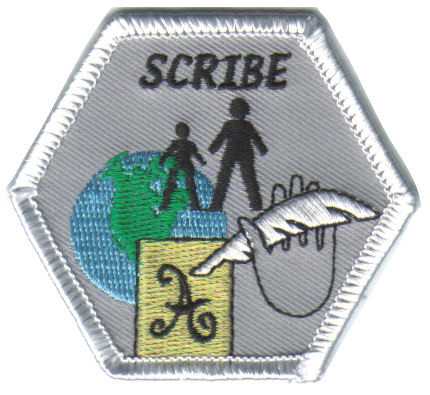 Adventure Officer Scribe Embroidered Patch