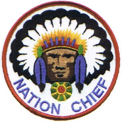 Guide and Princess Officer Nation Chief Embroidered Patch