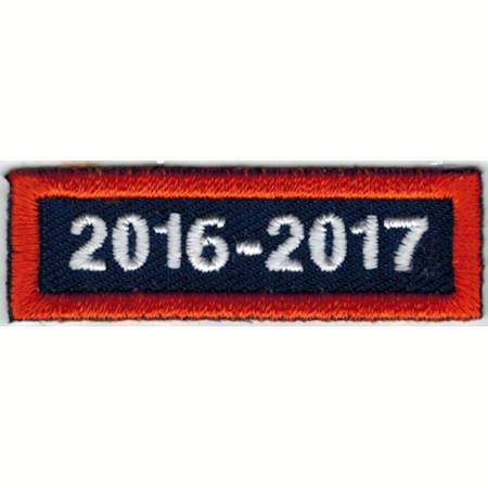 Year Bar Embroidered Patch