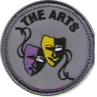 The Arts Embroidered Patch