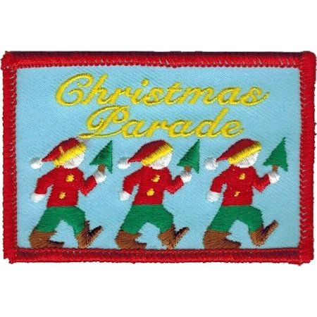 Christmas Parade Embroidered Patch
