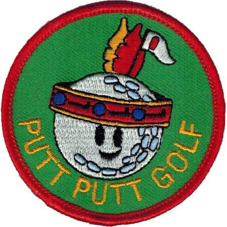 Golf Embroidered Patch