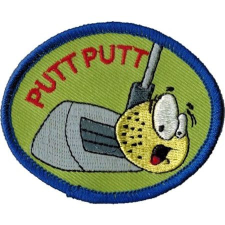 Golf Embroidered Patch