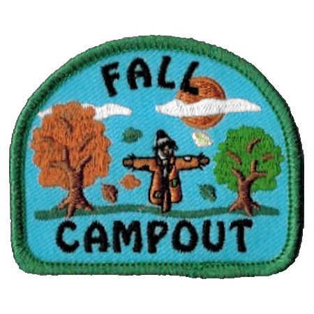 Fall Embroidered Patch