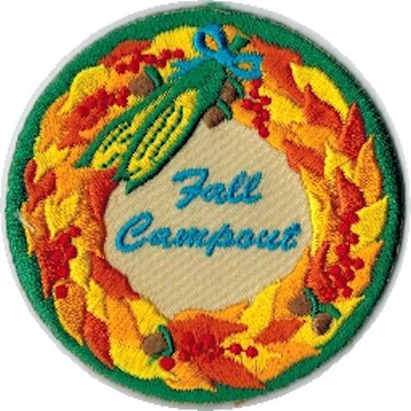 Fall Embroidered Patch