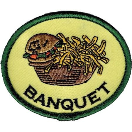 Banquet Embroidered Patch