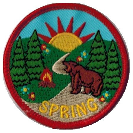 Spring Outing Embroidered Patch